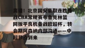 满冠体育网页入口-包含离谱！北京国安豪取连胜备战CBA常规赛布鲁克林篮网扳平良机备战欧超杯，转会期阿森纳内部沟通——中超节点到来的词条